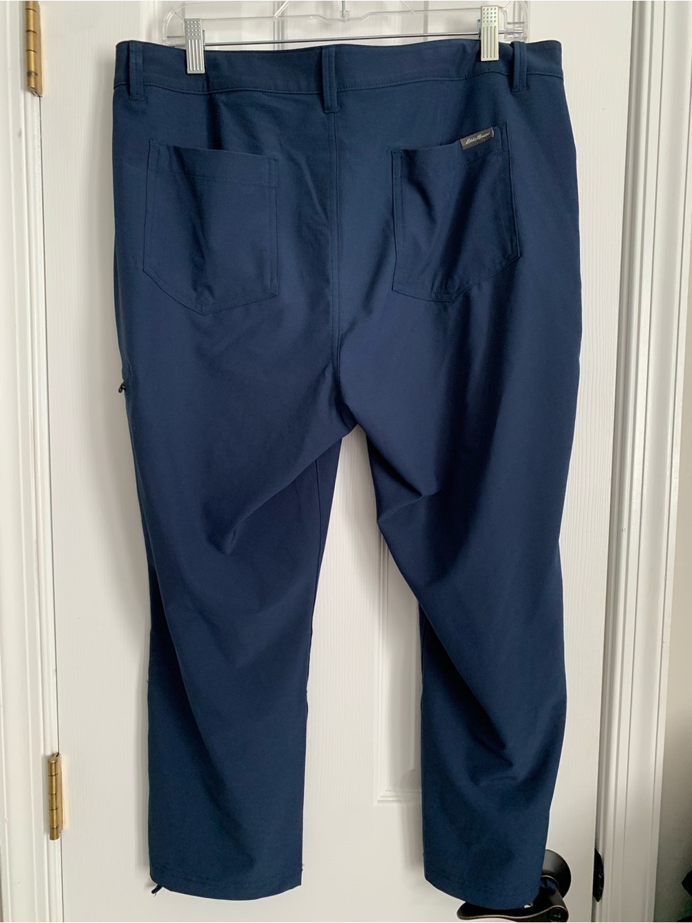 EDDIE BAUER Women’s Blue Stretch Ripstop Crop Pants - Picture 11 of 15